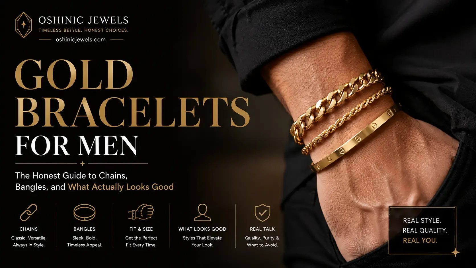 Gold Bracelets for Men: The Honest Guide